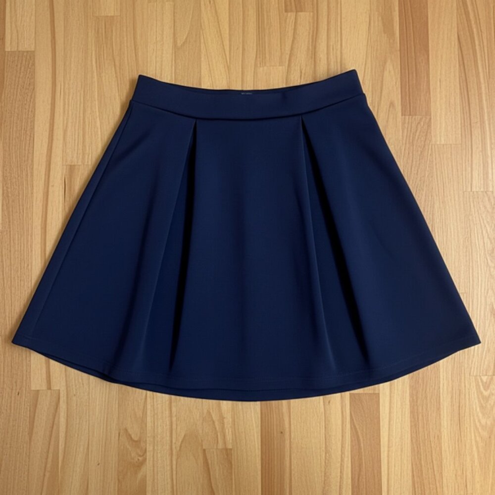 Charolotte Russe Size Small NAVY Knit Skirt